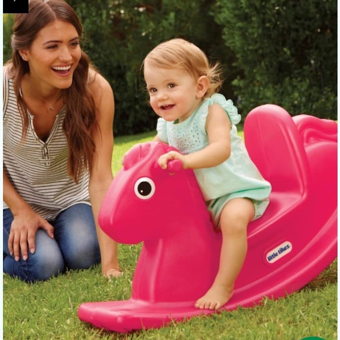 LITTLE TIKES RED ROCKING HORSE - 2