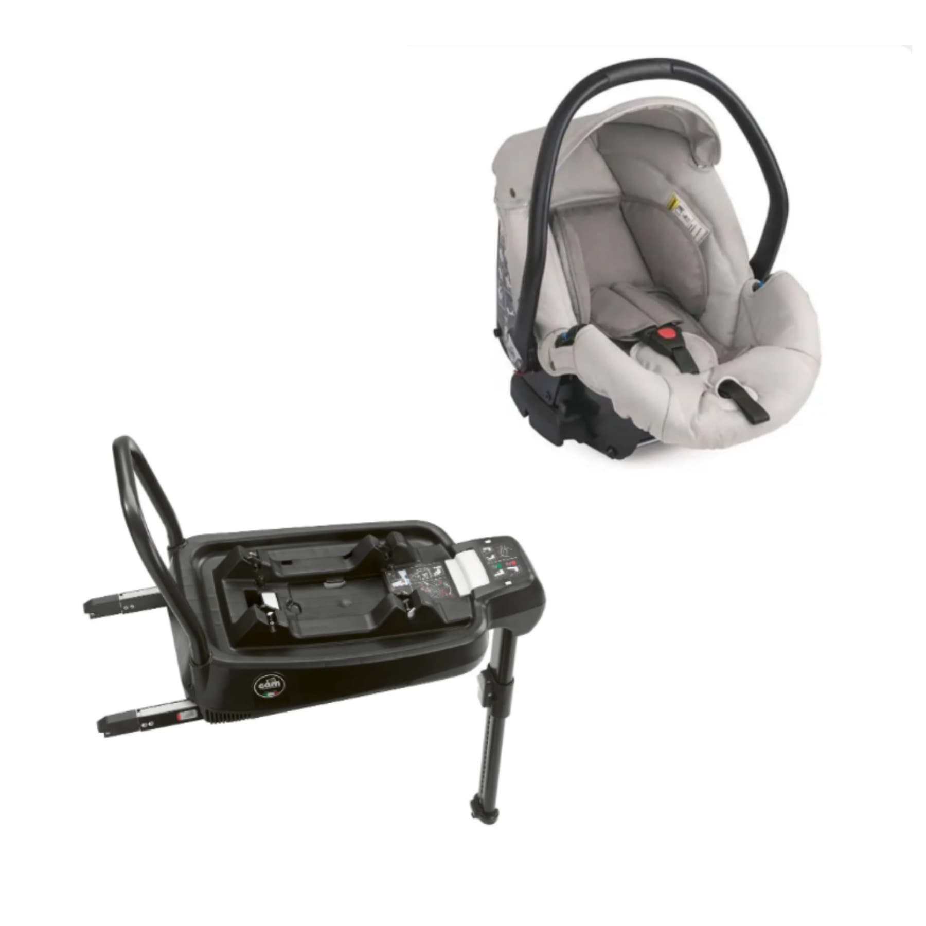 (COMBINAISON) Siège auto + base Isofix (pour enfants jusqu'à 13 kg)