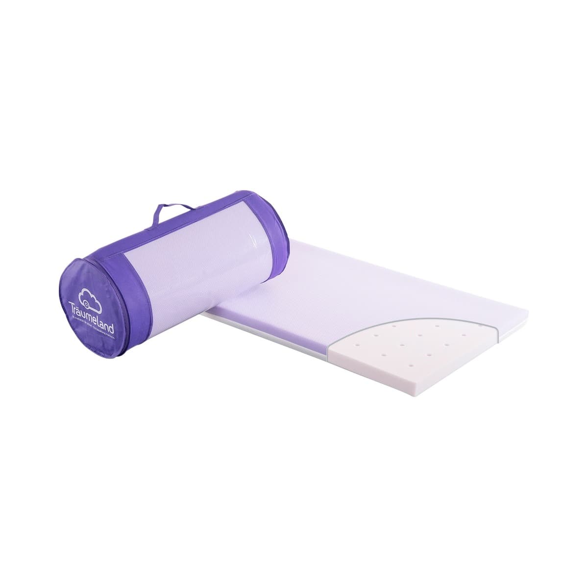 Travel Cot | High-Comfort Roll-up Mattress included - 3