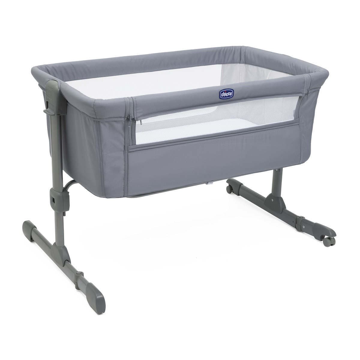 Next to bed baby crib