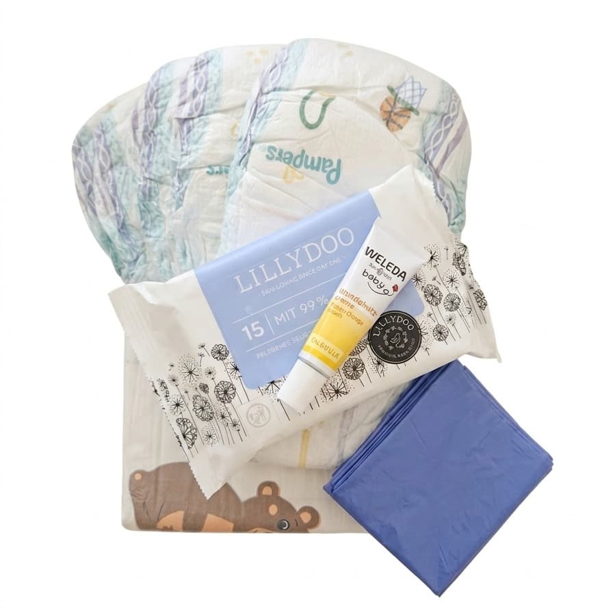 Couches pour bébés et kit à langer_Pampers+Lillydoo