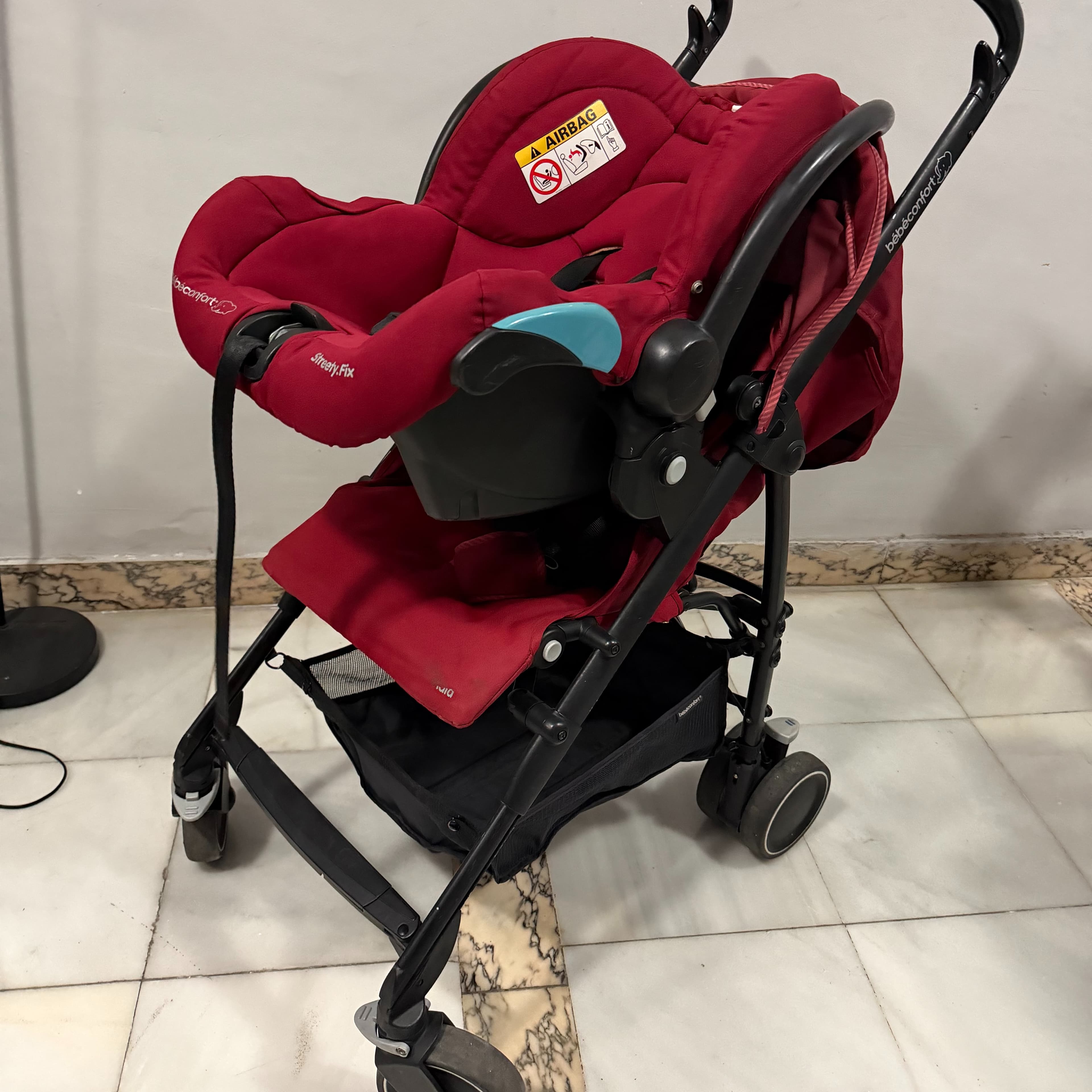 COMBO: Streety + Kindersitz
