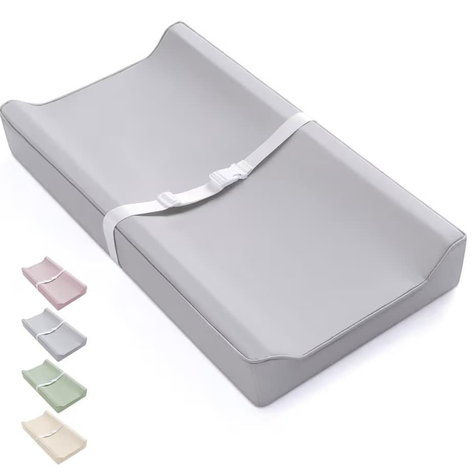 Blissful Diary Wickelunterlage aus veganem Leder mit wasserdichtem und abwischbarem PU-Bezug