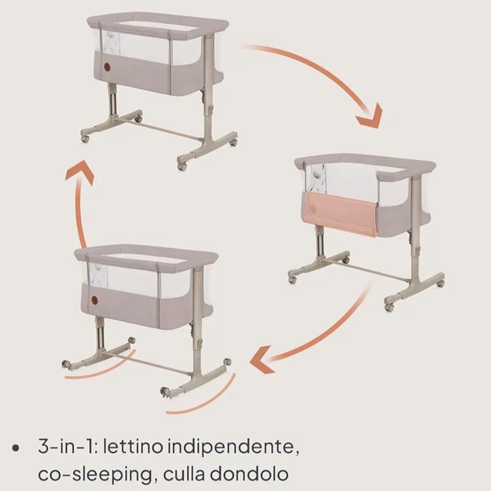 🛏️ 3-in-1 Co-Sleeping Cradle 👶✨ - 3