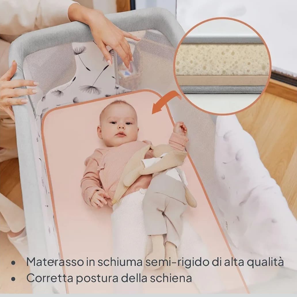 🛏️ 3-in-1 Co-Sleeping Cradle 👶✨ - 6