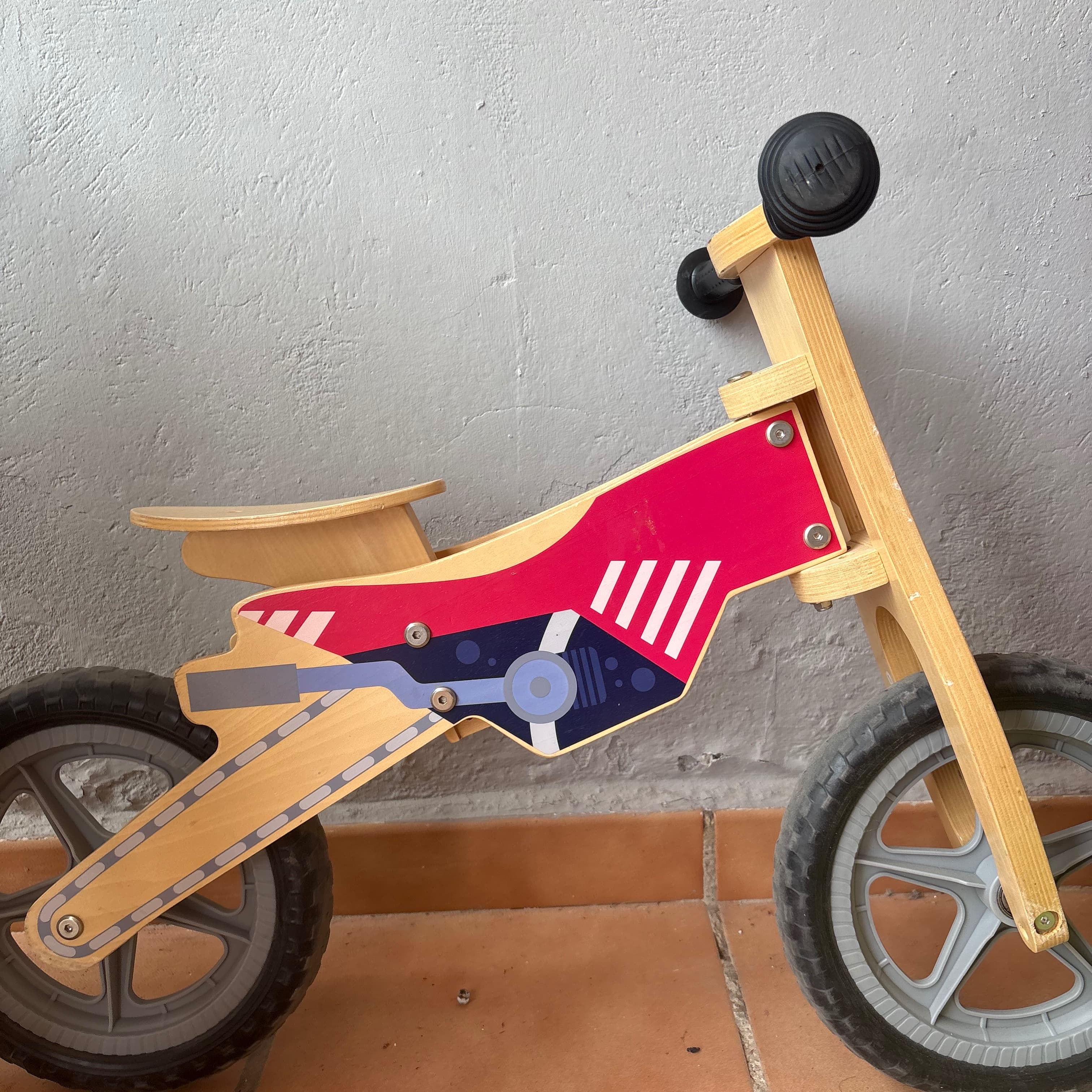 Bici madera equilibrio Carrefour