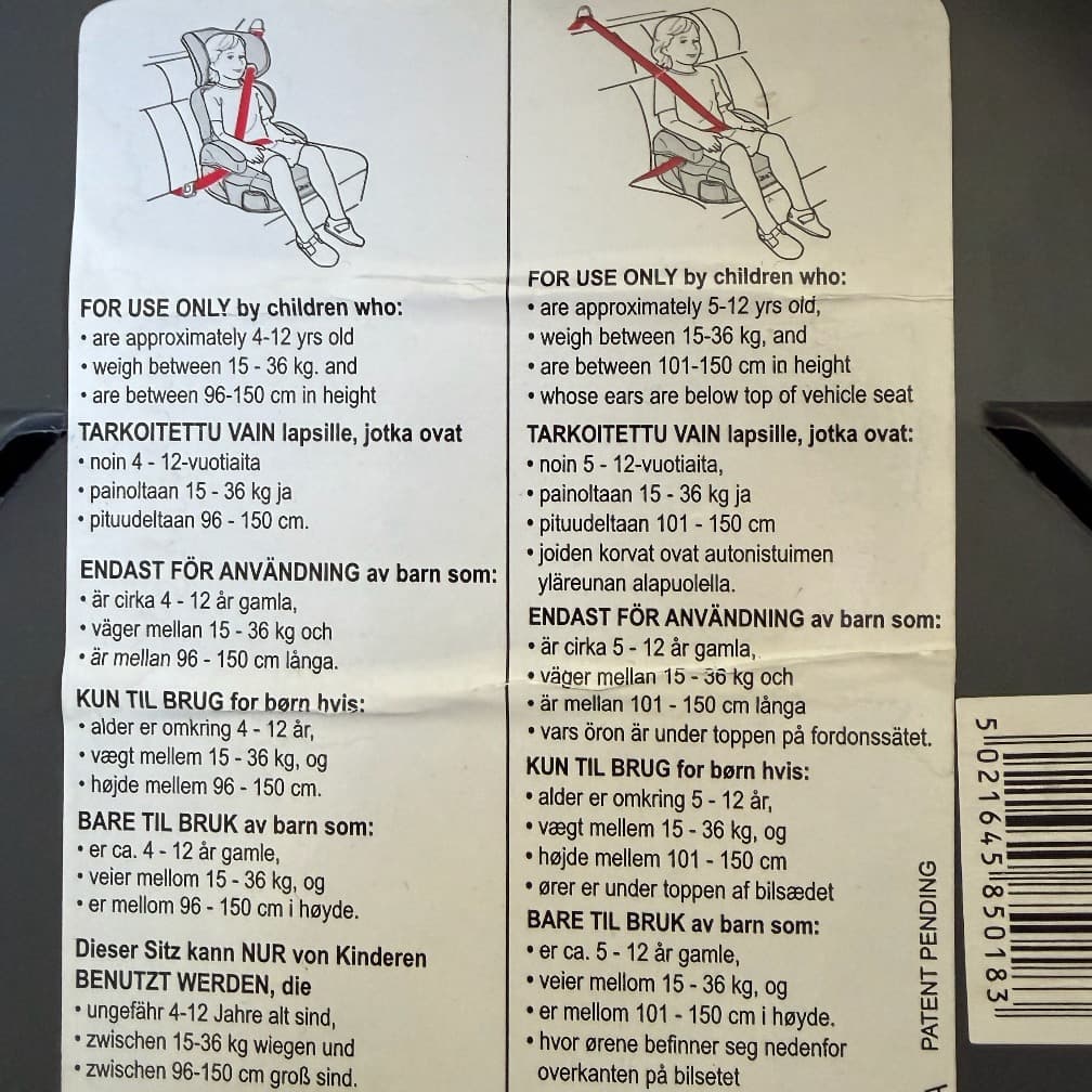 Asiento elevador Maxi Junior de Graco - 2