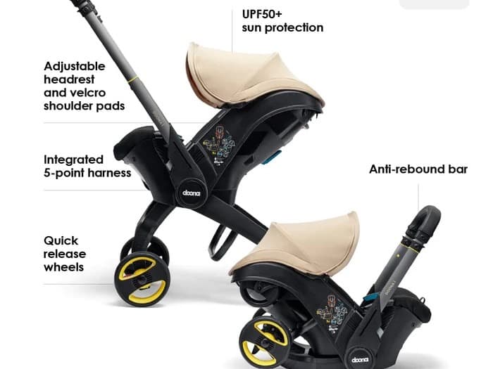 Duna sand canopy stroller 