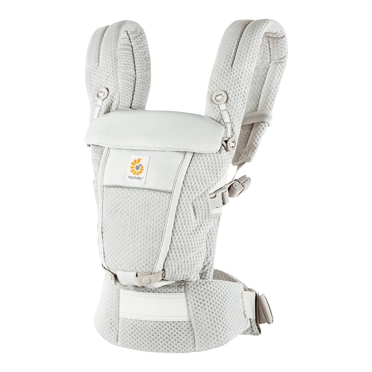 Ergobaby Adapt SoftFlex Mesh, color gris perla