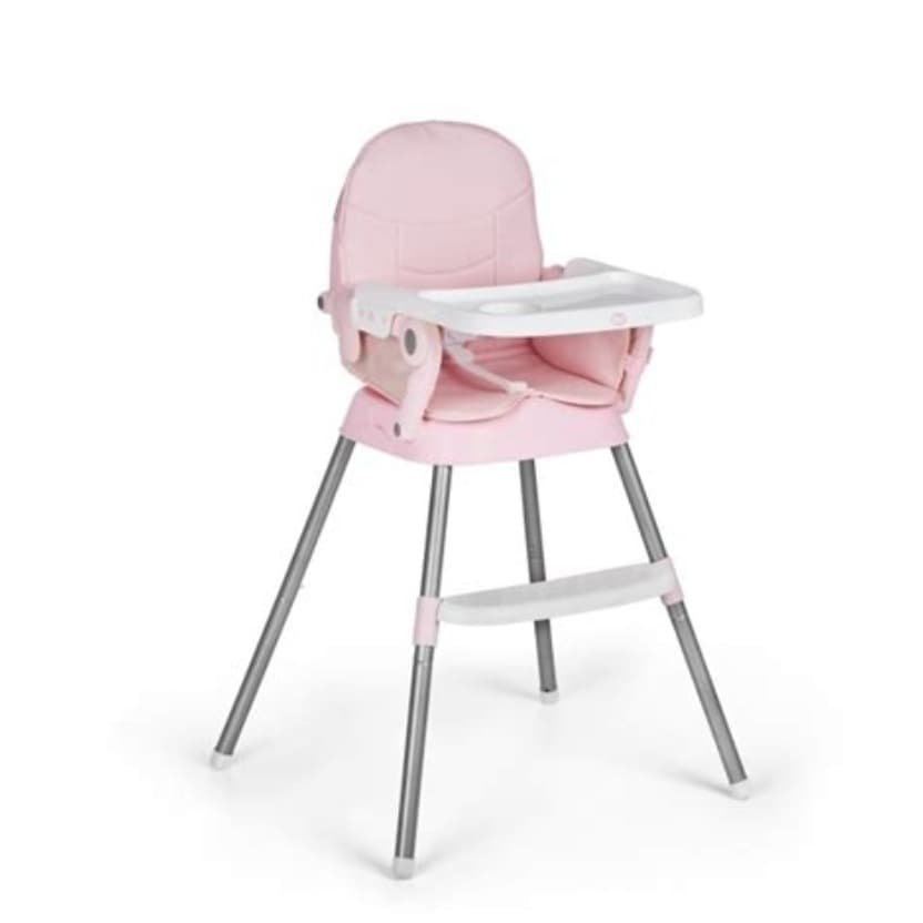 Chaise haute rose 0-36 mois