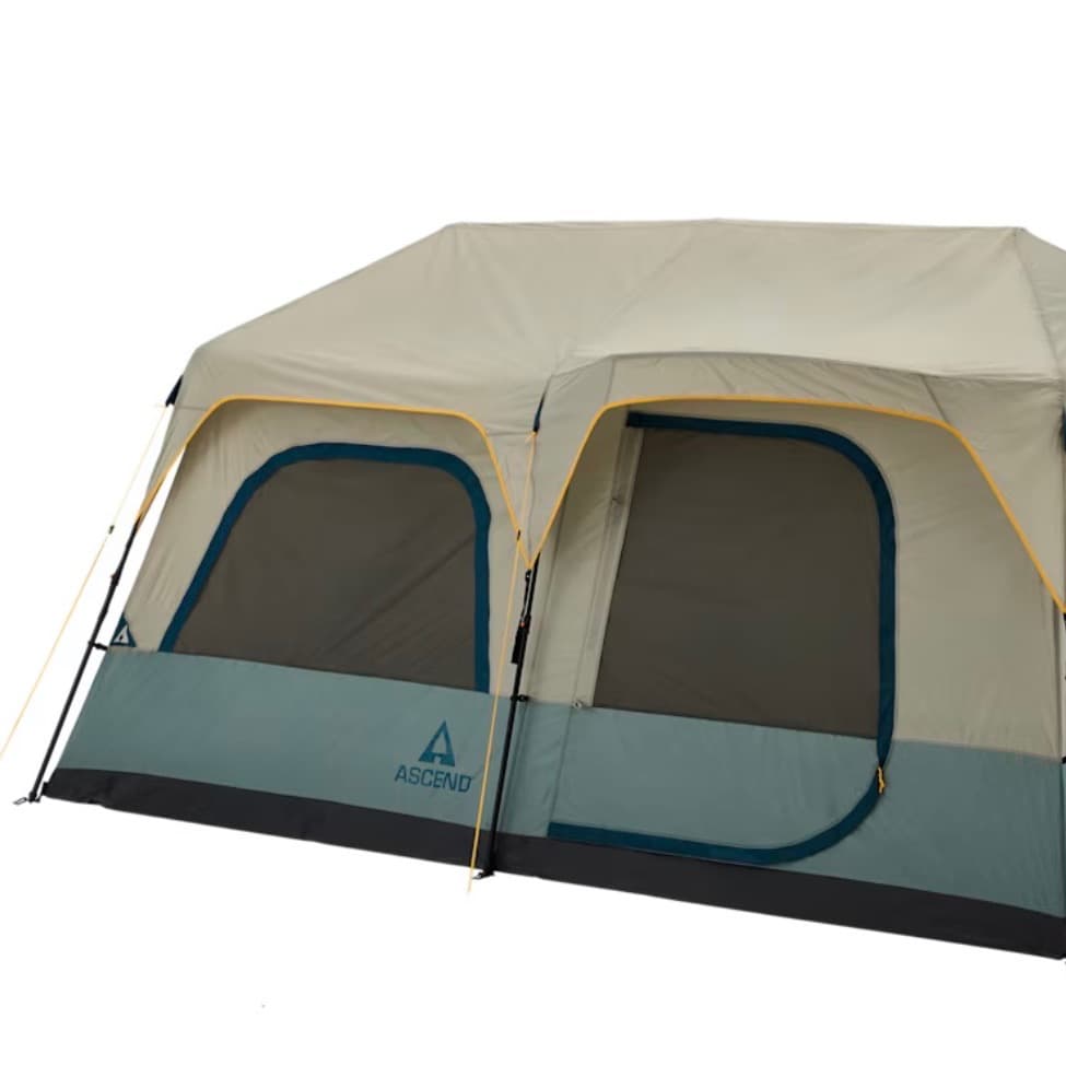 Tente cabine éclairée Ascend pour 10 personnes - 4