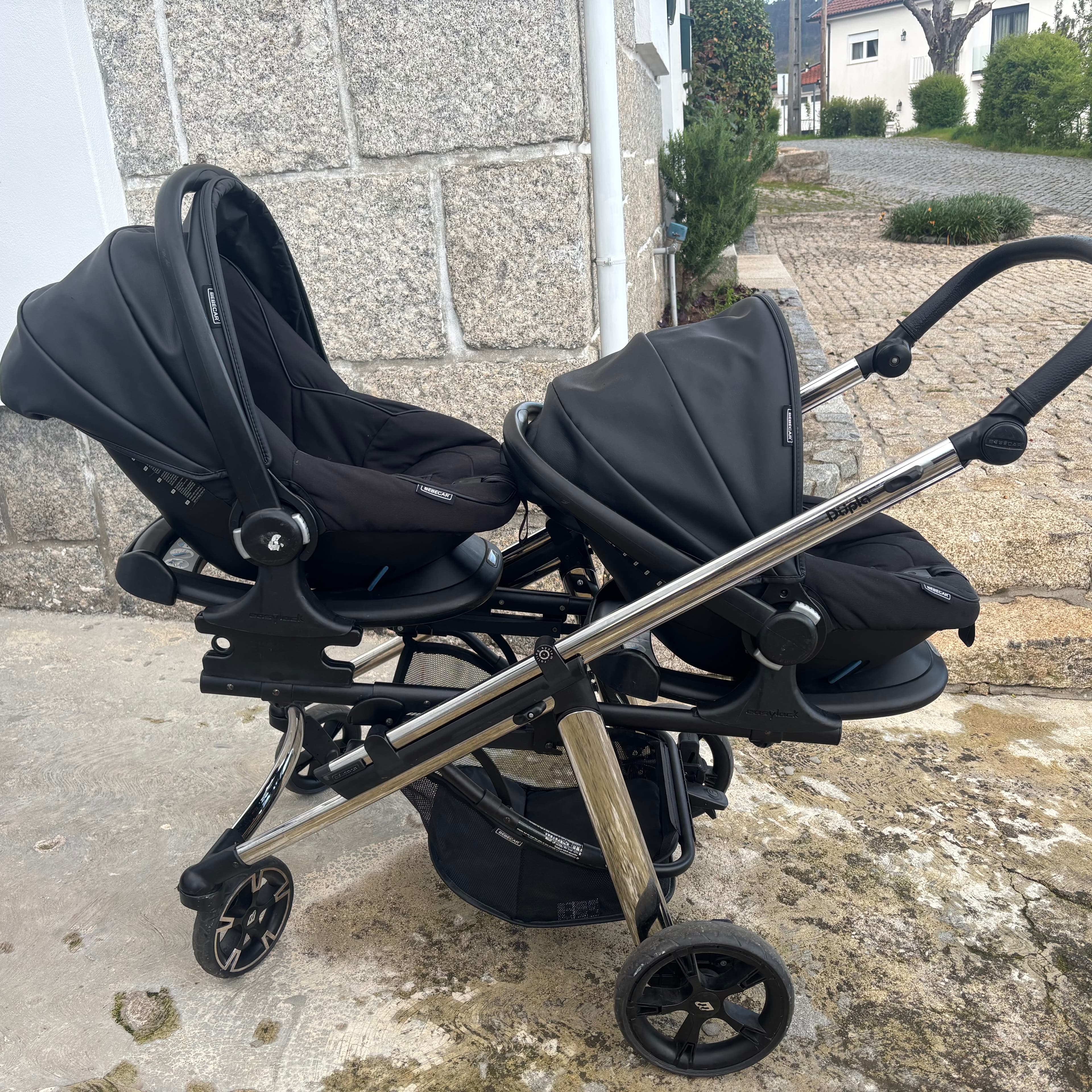 Passeggino gemellare con carrozzine - 2