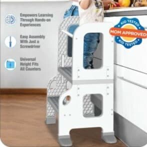 Combo di sgabelli Kitchen Buddy 2 in 1