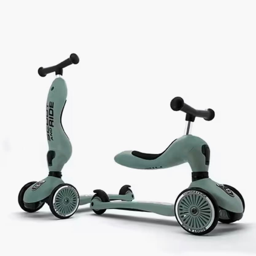 Umbaubarer dreirädriger Roller - 2