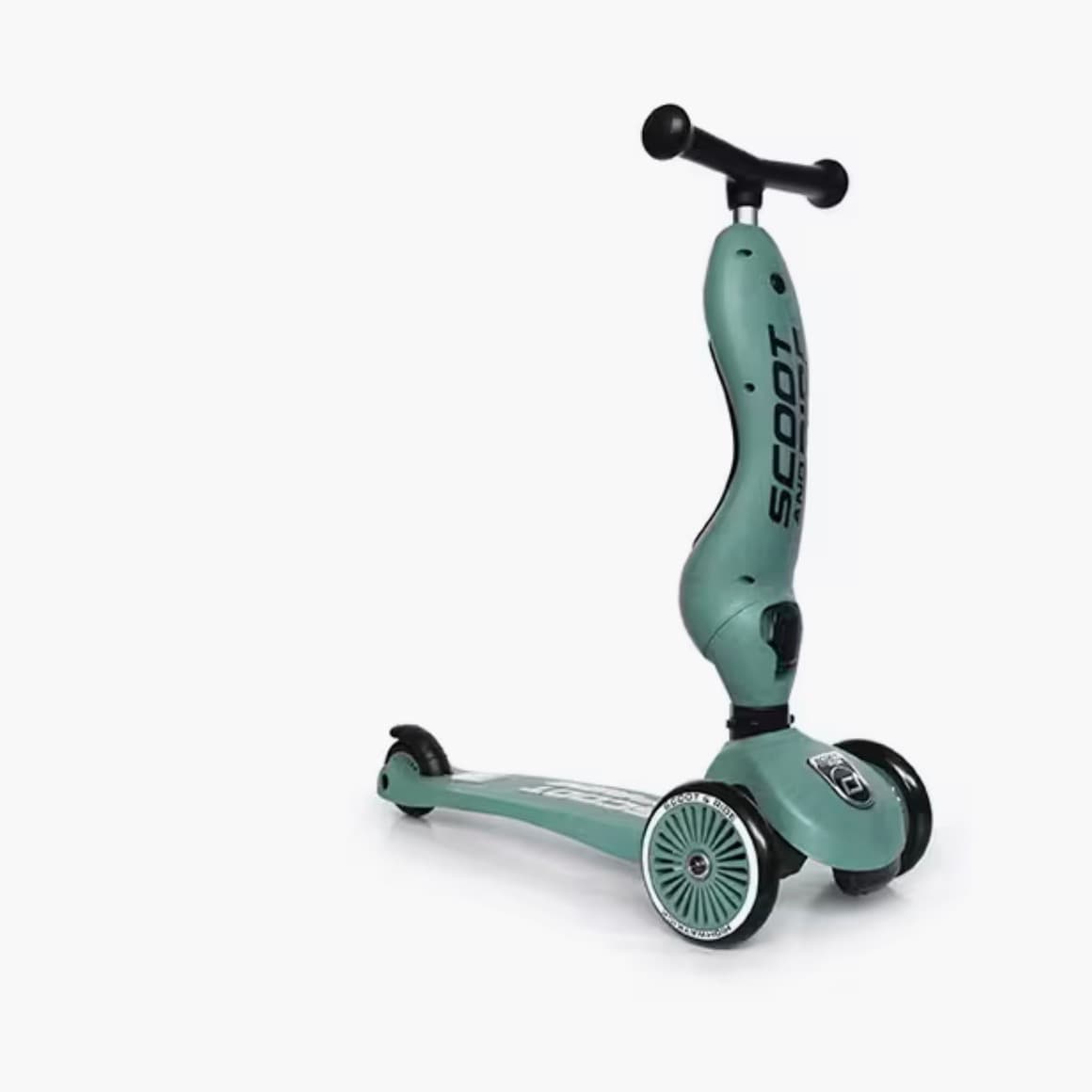 Patinete convertible de tres ruedas