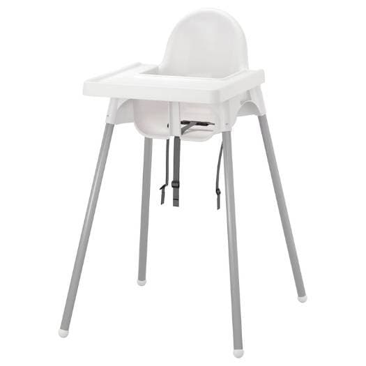 IKEA tepsi ve pedli mama sandalyesi