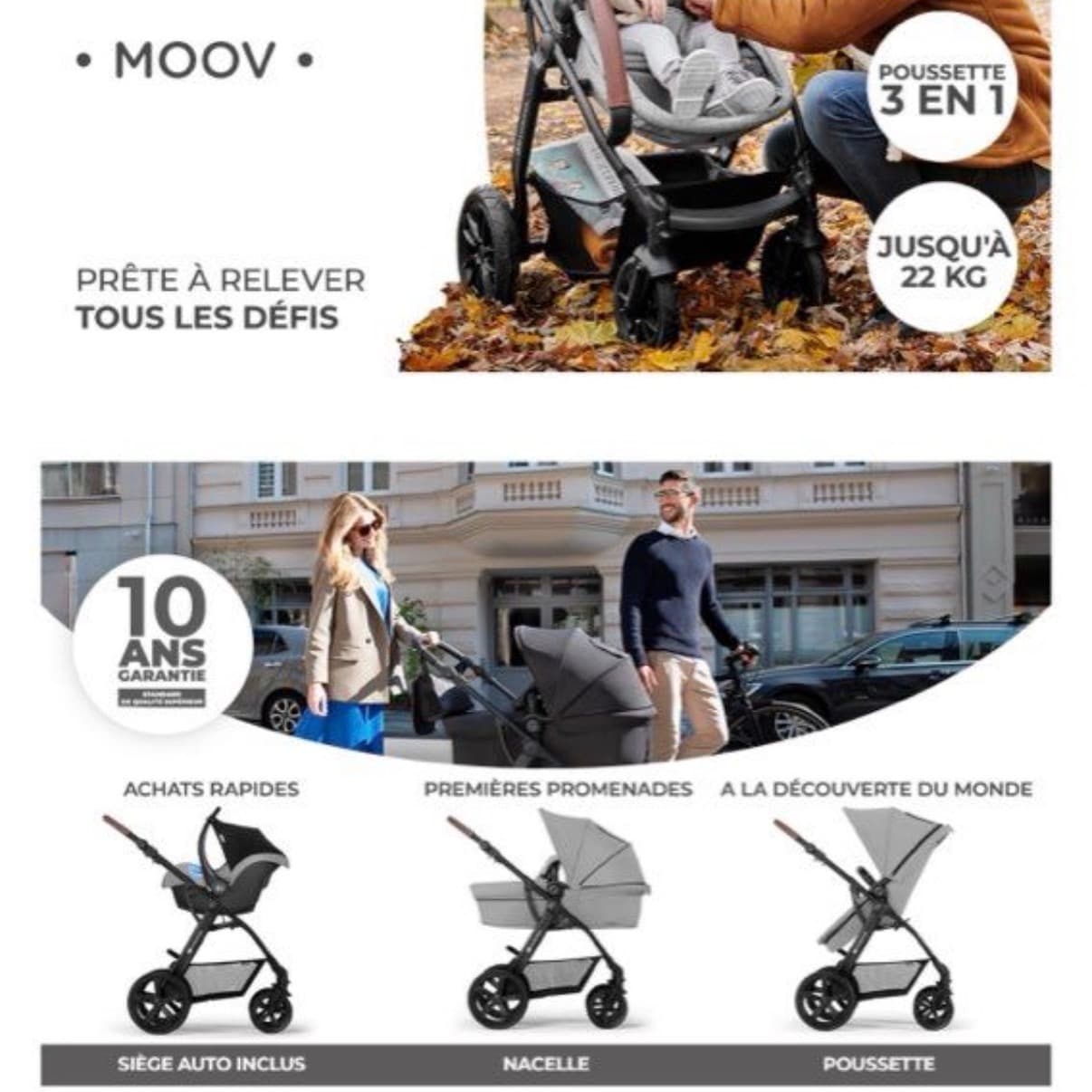 Trio Moov 3-in-1-Kinderwagen - 3