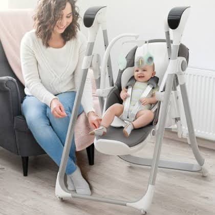 Huggy Enjoy Swing High Chair - 3