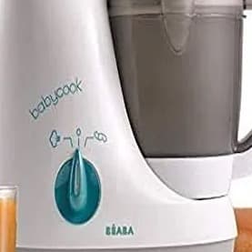 Béaba Babycook Original, buharlama, karıştırma, ısıtma ve buz çözme için tasarlanmış 4'ü 1 arada bebek maması üreticisi