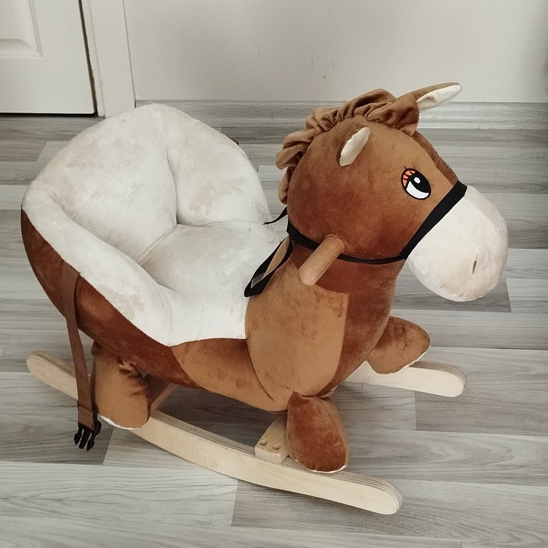 Plush Rocking Horse/Plush Rocking Horse with Seat (+1 Age) - 4