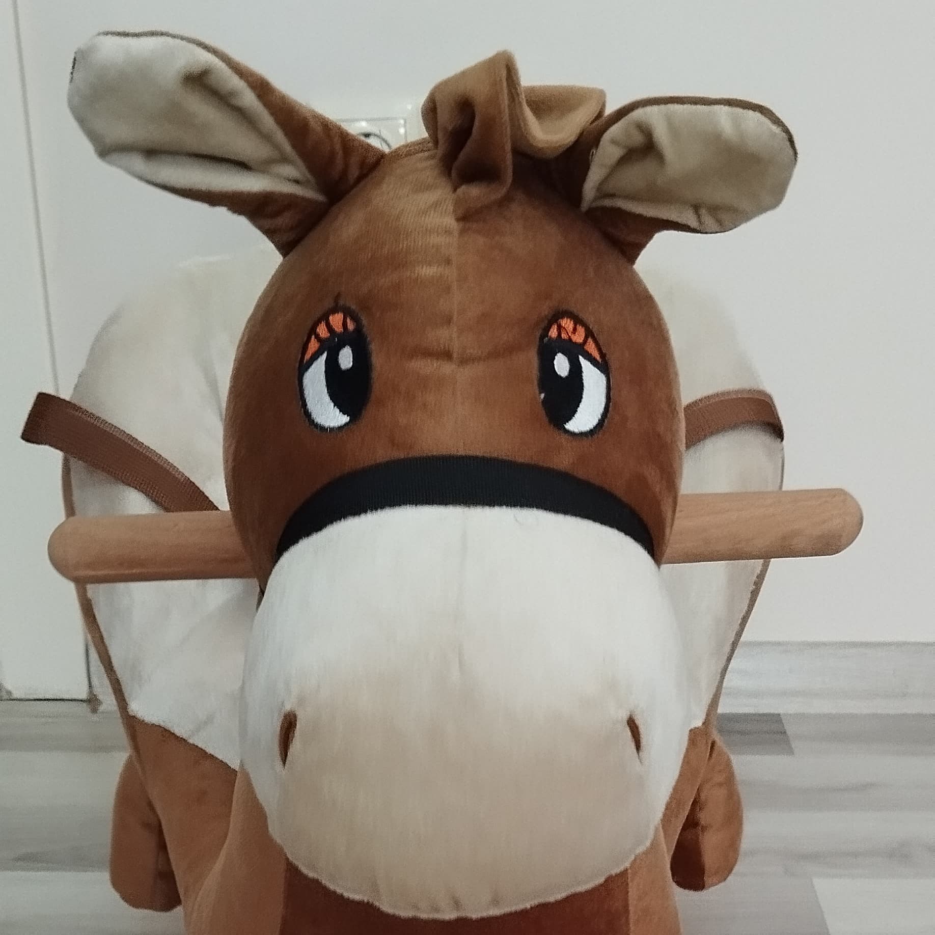 Plush Rocking Horse/Plush Rocking Horse with Seat (+1 Age) - 5