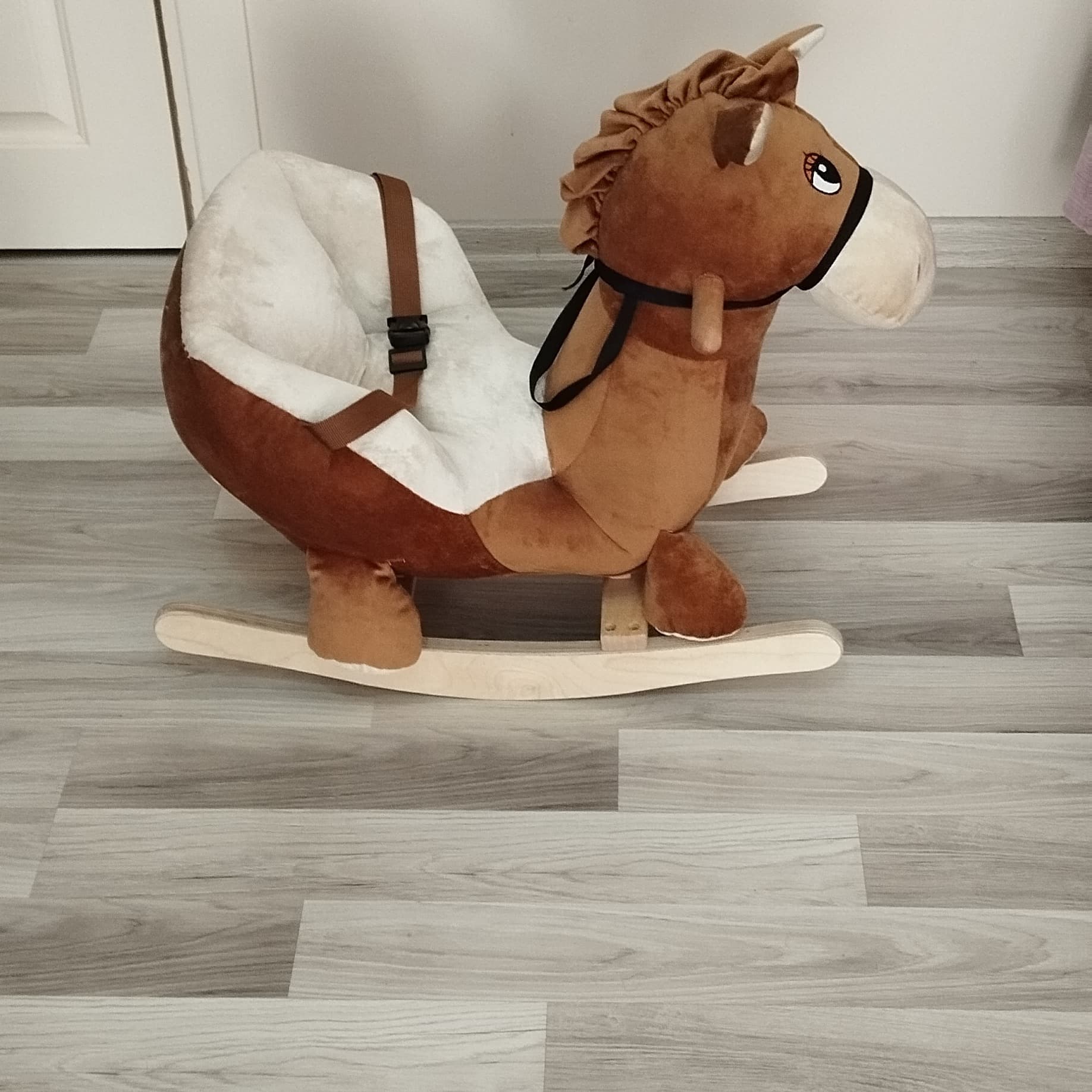 Plush Rocking Horse/Plush Rocking Horse with Seat (+1 Age) - 6