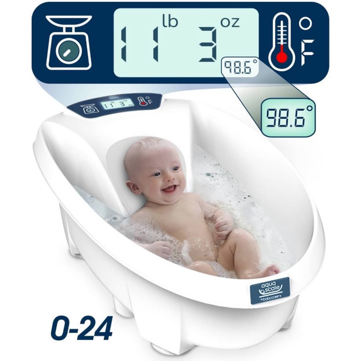 AquaScale 3-in-1-Badewanne für Säuglinge - 2