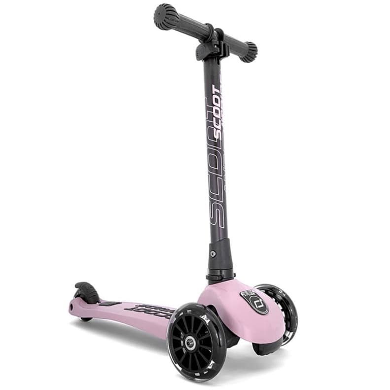 Scoot & Ride Highwaykick 3 LED, rosa/rosa