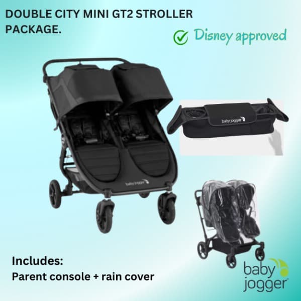 Cochecito doble todoterreno Baby Jogger City Mini GT2