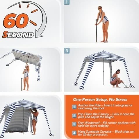 Tenda Cabana Pop Up - 5