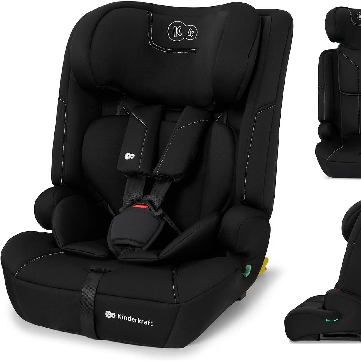 Kinderkraft SAFETY FIX 3 PRO ISOFIX Araba Koltuğu 76-150 cm,  - 2