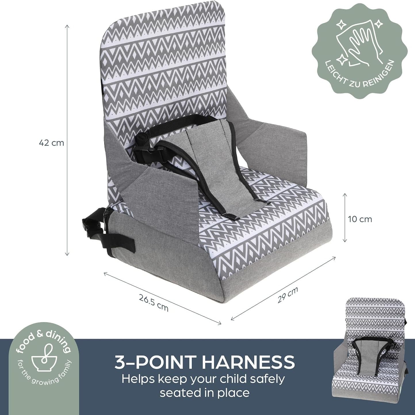 Booster Seat — Seggiolone portatile da viaggio per bambini - 2
