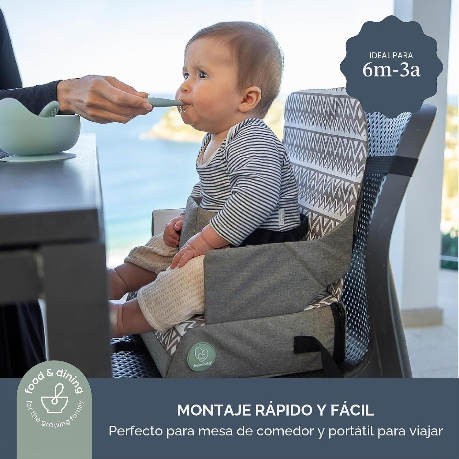 Booster Seat — Seggiolone portatile da viaggio per bambini - 4