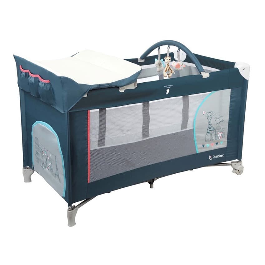 Le lit pliant Sophie la Girafe® de Renolux 