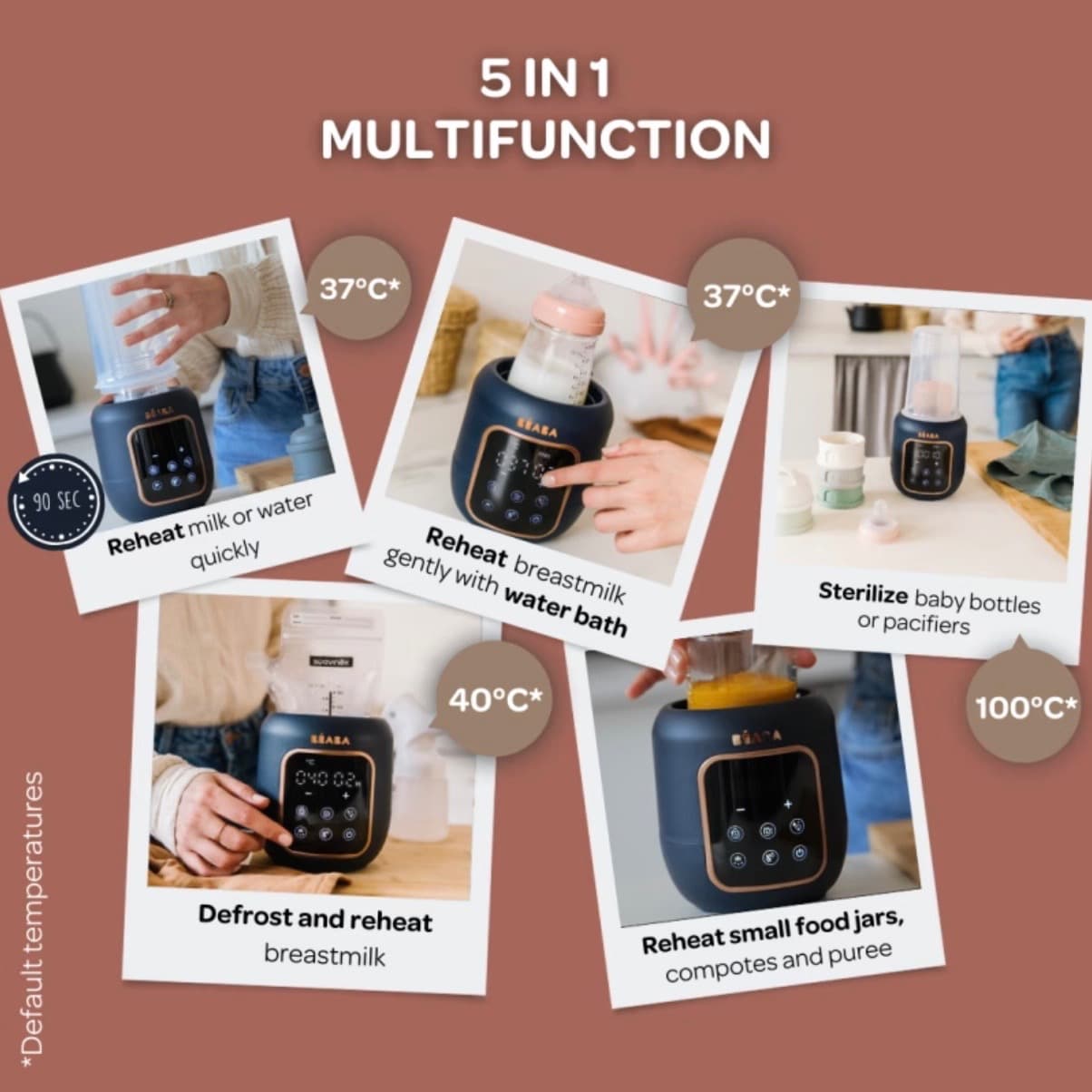 🍼 Beaba 5 in 1 Multi Milk Warmer - 2