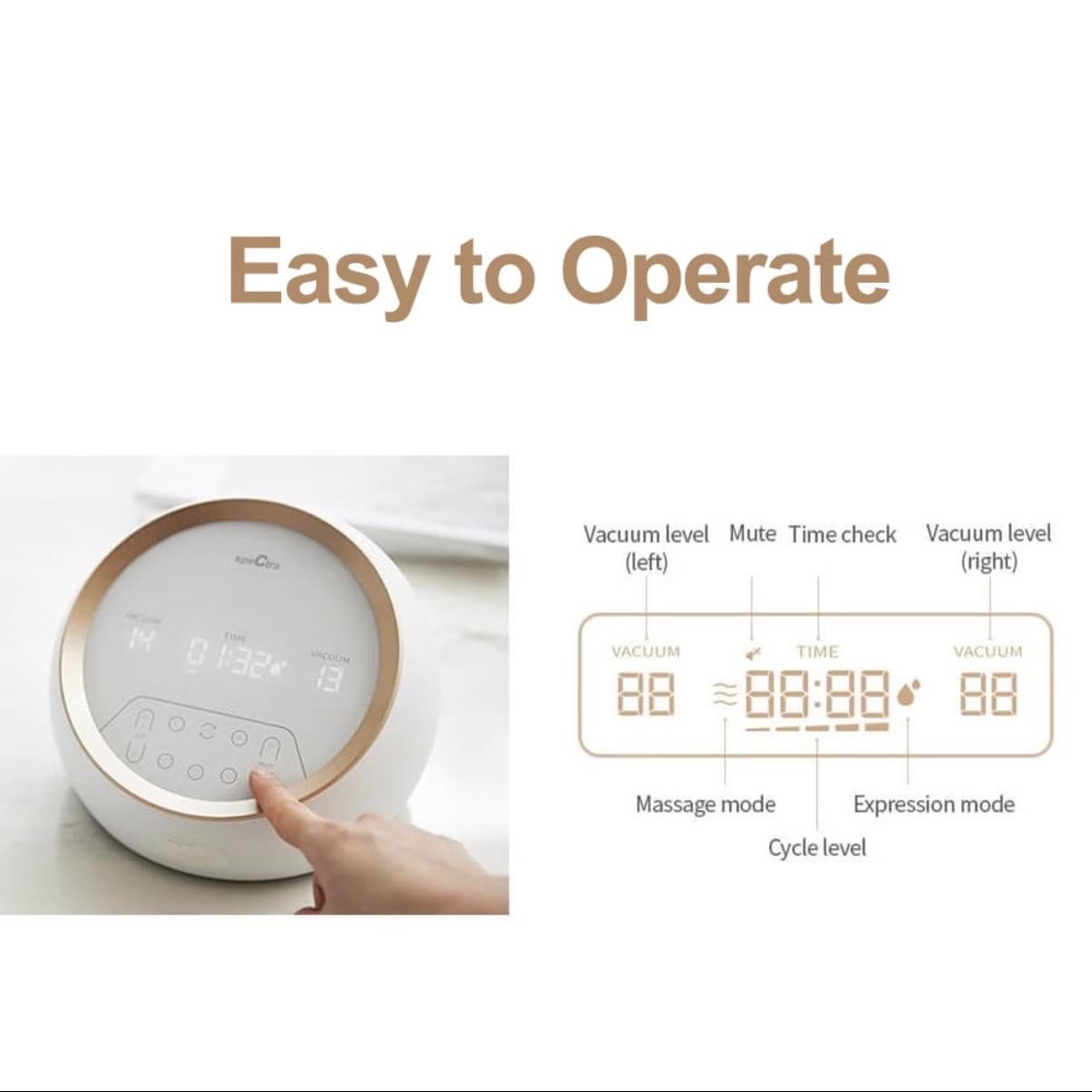 🤱 Extractor de leche eléctrico doble Spectra Dual S de uso hospitalario - 3
