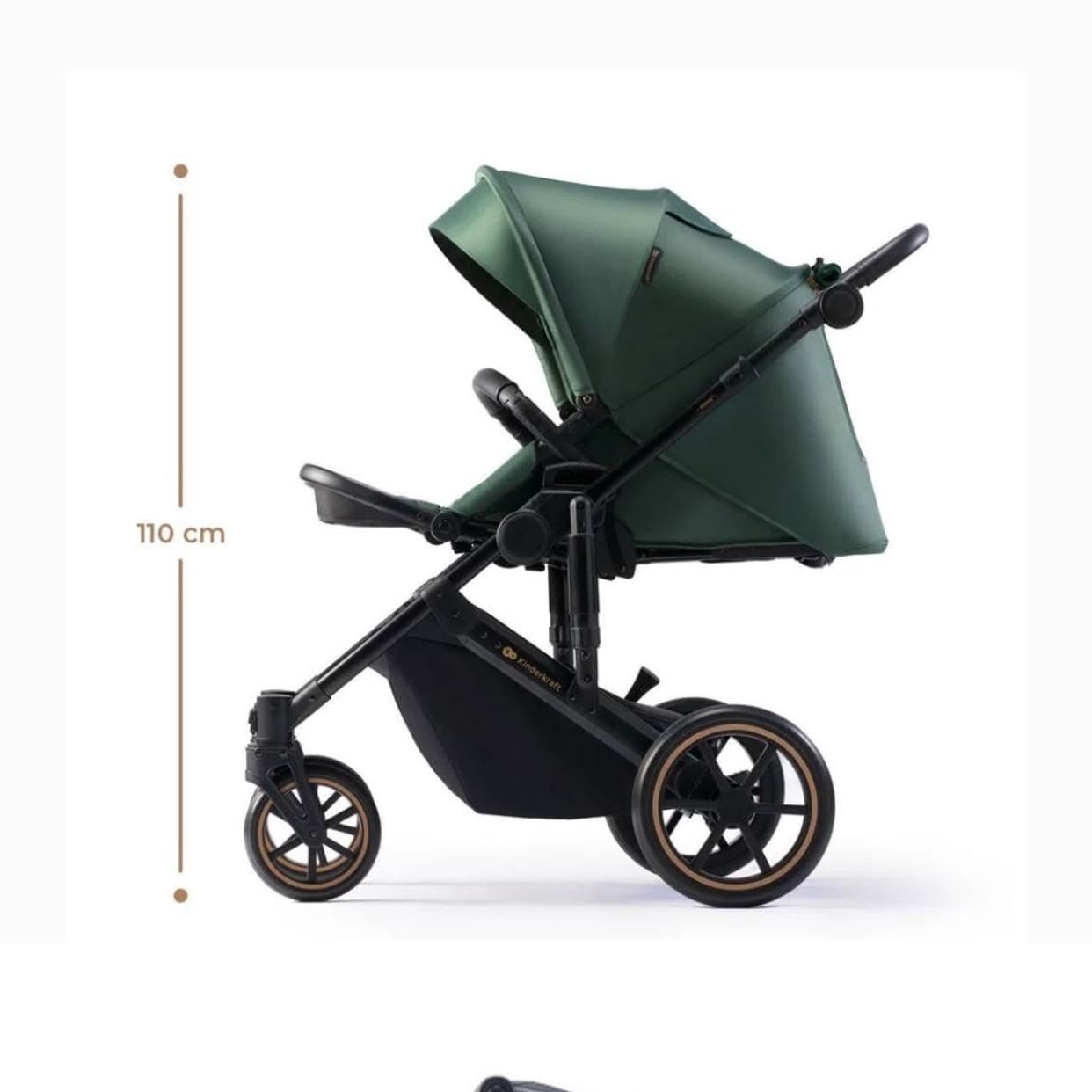 Kinderkraft Prime 2 ein multifunktionaler 3-1-Kinderwagen
