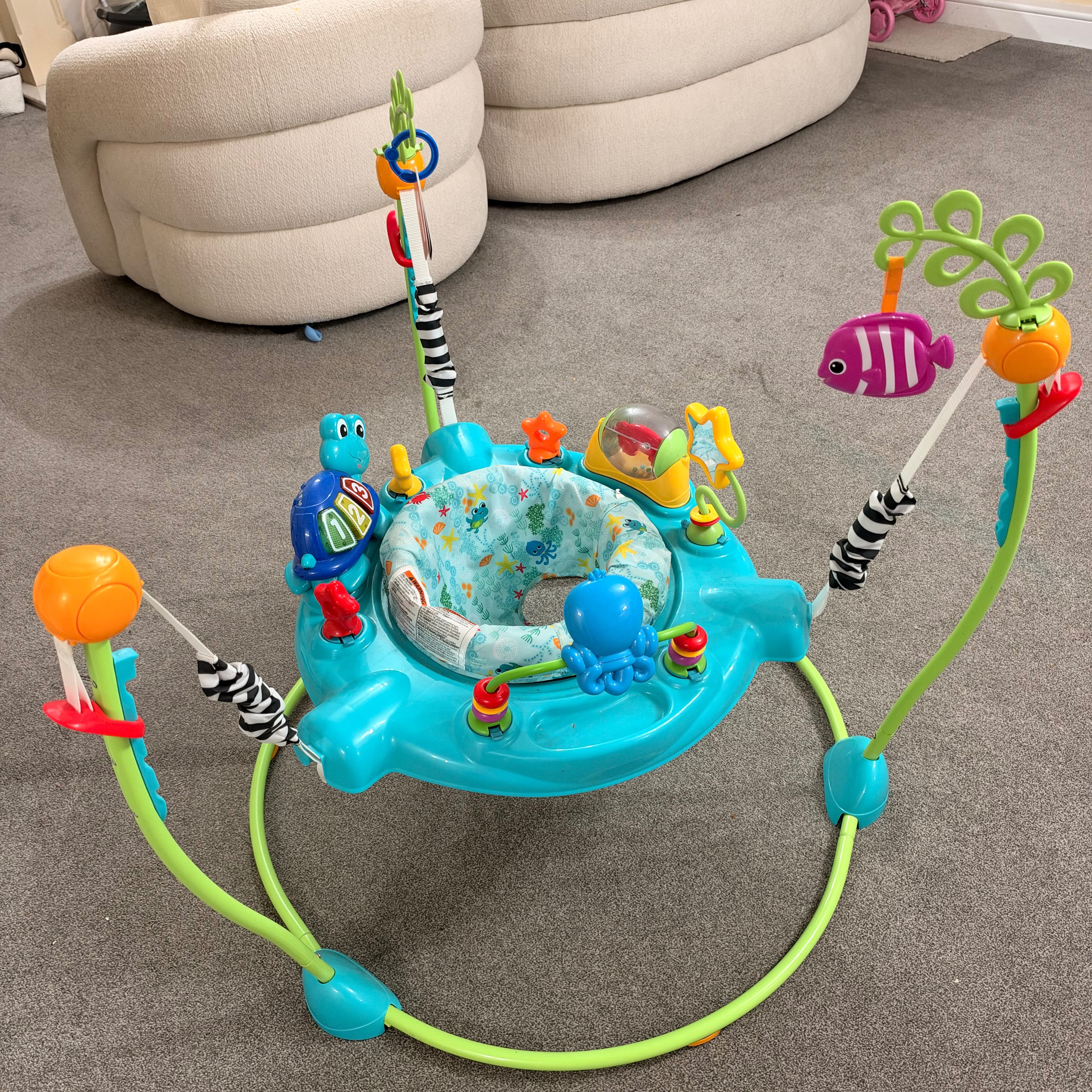 Baby Einstein Ocean Explorers Curiosity-Cove 2-in-1-Aktivitätspullover - 2