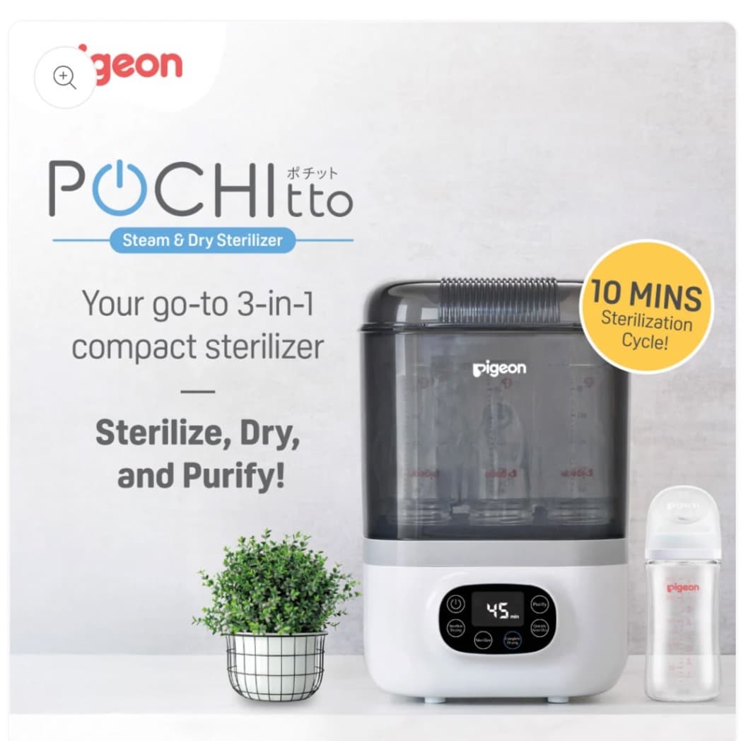 💨 Pigeon Pochitto Dampf- und Trockensterilisator