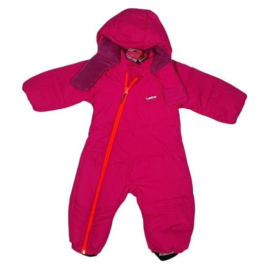 Mono de nieve para niña de 18 meses