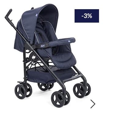 Chicco marka mavi bebek arabası