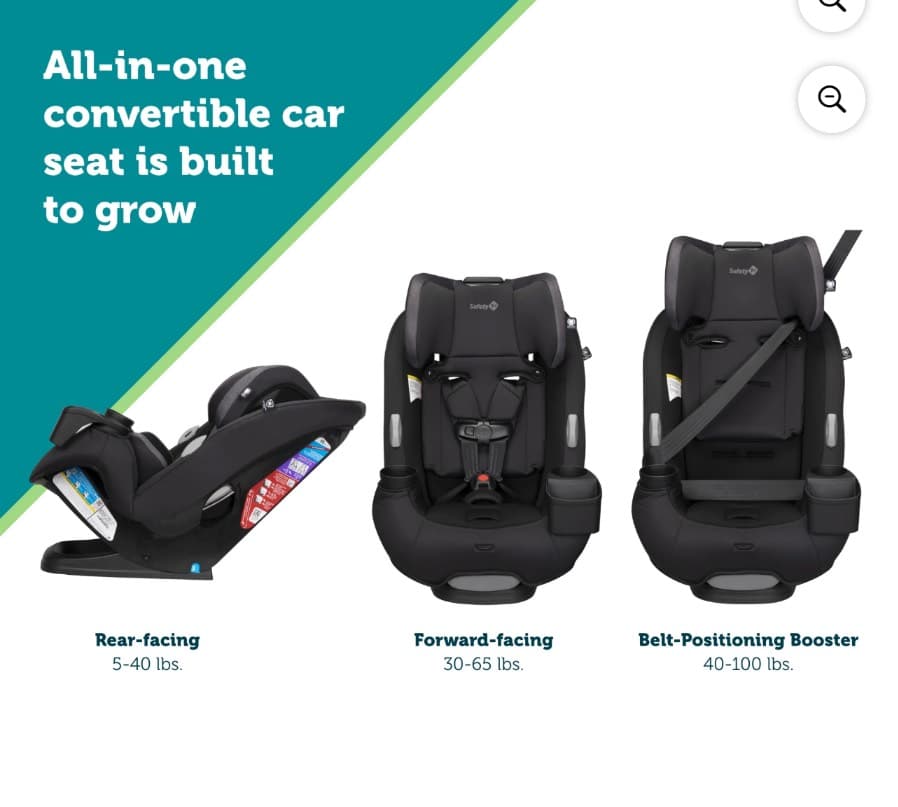 Safety 1st Grow and Go All-in-One Car Seat - 3