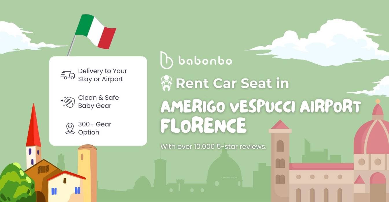 Alquiler de Sillas de Coche en el Aeropuerto Amerigo Vespucci de Florencia