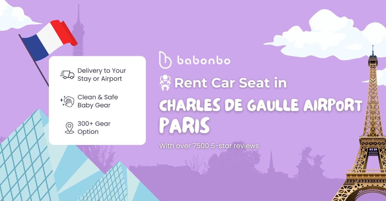 Alquiler de Silla de Coche en el Aeropuerto Charles de Gaulle - París, Francia