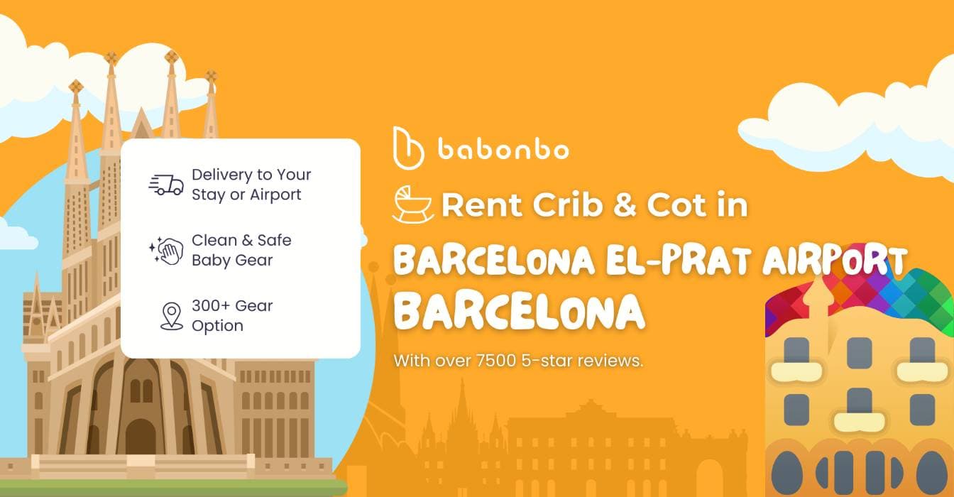 Alquiler de Cunas y Moisés en el Aeropuerto Barcelona-El Prat