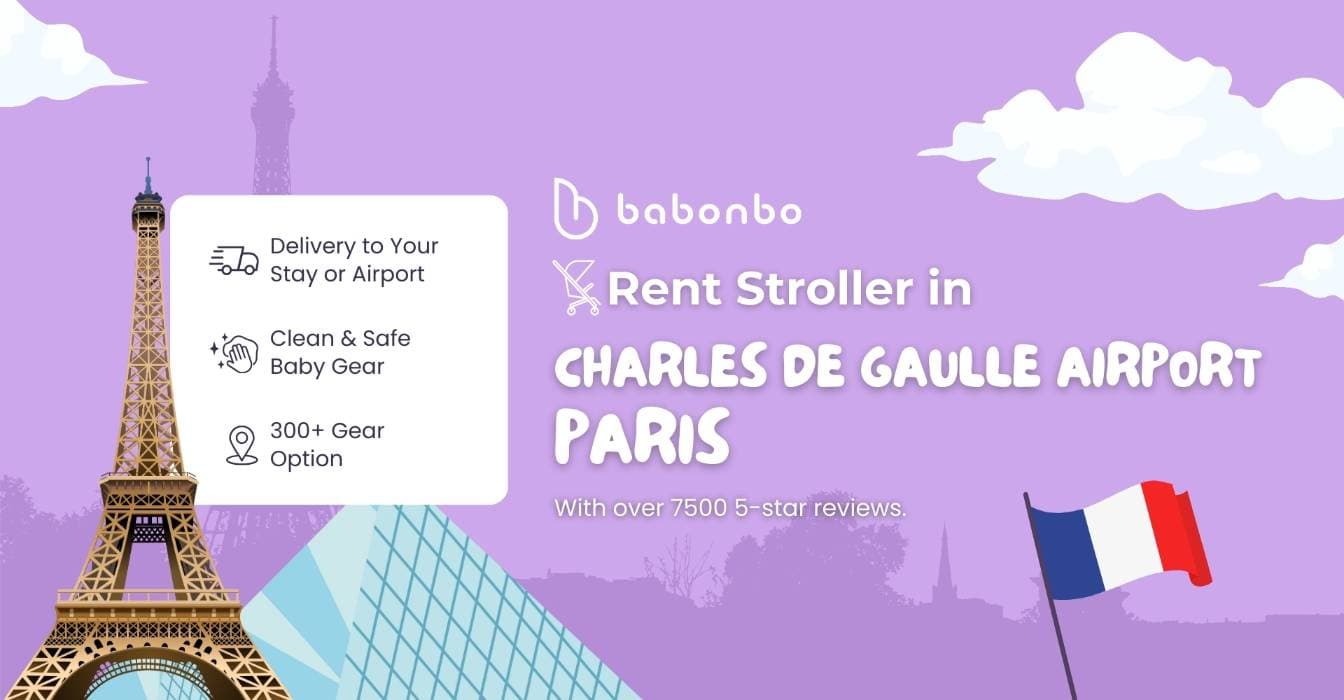 Alquiler de Cochecito en el Aeropuerto Charles de Gaulle - París, Francia