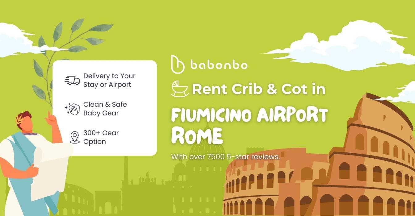 Alquiler de Cuna y Moisés en el Aeropuerto de Fiumicino - Roma, Italia