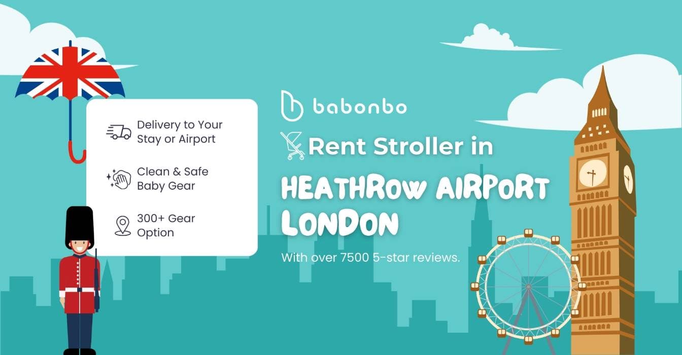 Alquiler de Cochecito en el Aeropuerto de Heathrow - Londres, Reino Unido