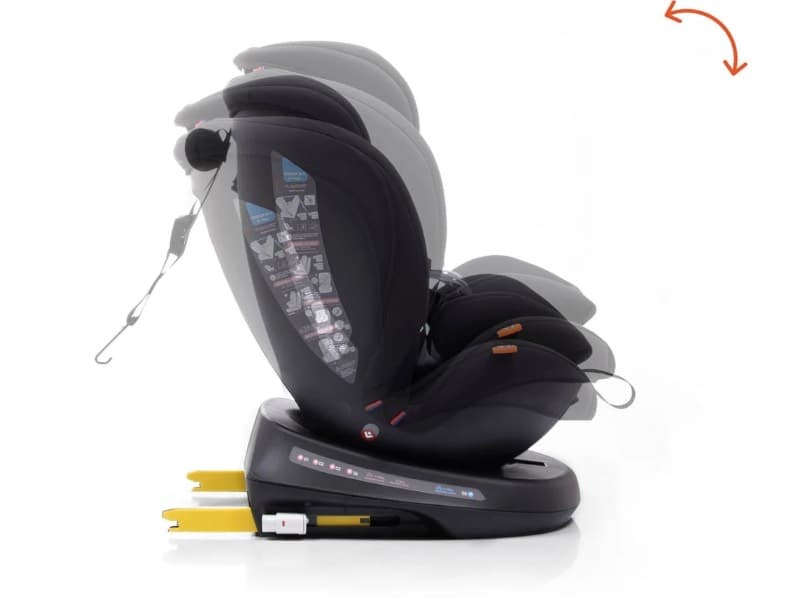 Autostuhl BABYAUTO Rodia Fix (Gruppe 0+/1/2/3 - Schwarz) - 4