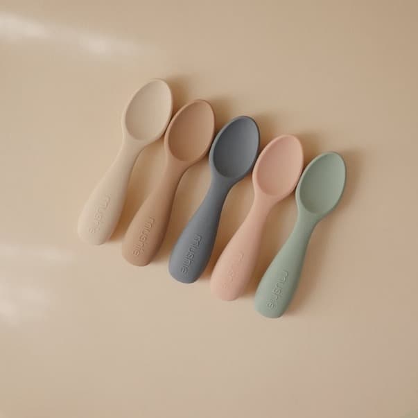 MUSHIE SILICONE PLATE, SPOON AND CUP SEΤ - 3
